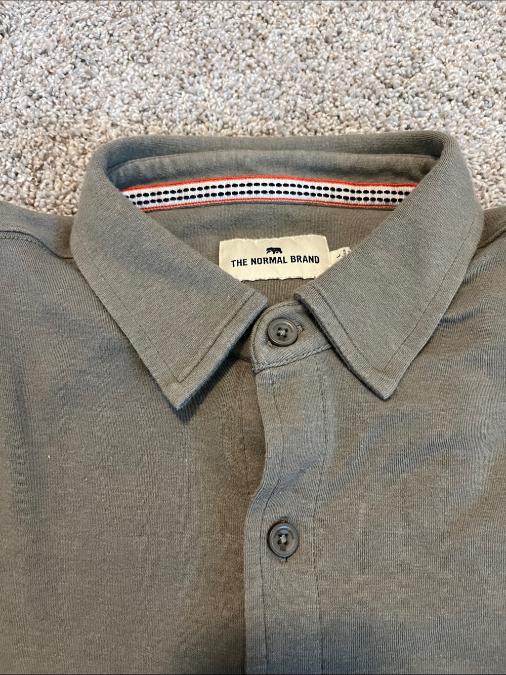 The Normal Brand Men’s Long Sleeve Button down